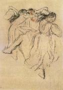 Edgar Degas Three Russian Dancers oil painting reproduction